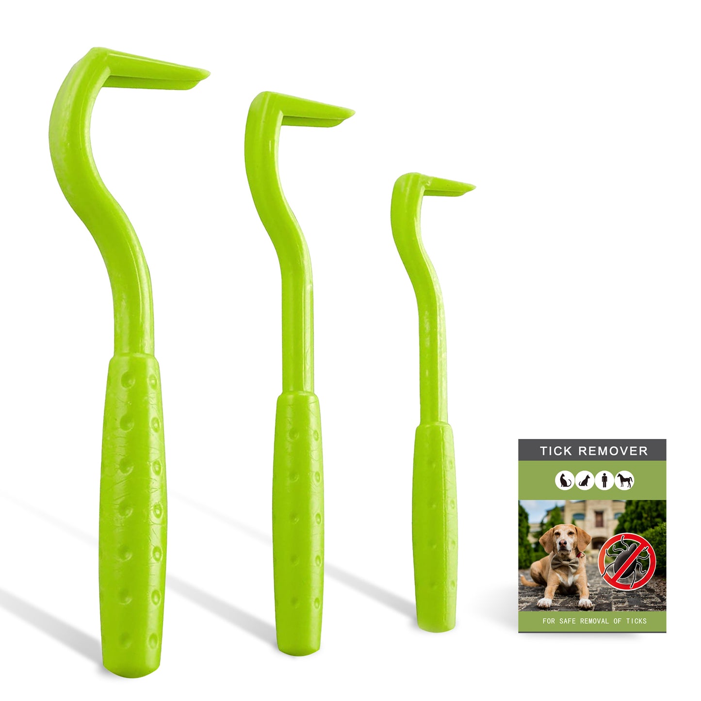 3-Piece Tick Remover Tool Set – Safe & Painless for Dogs, Cats & Humans