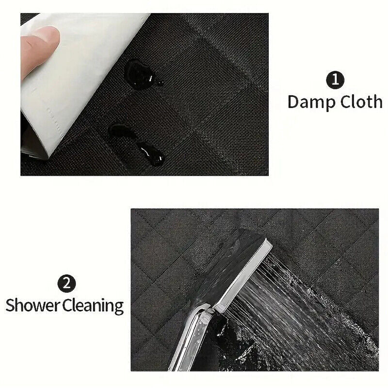 Waterproof Pet Car Seat Cover – Hammock Style Protector for Front & Back Seats