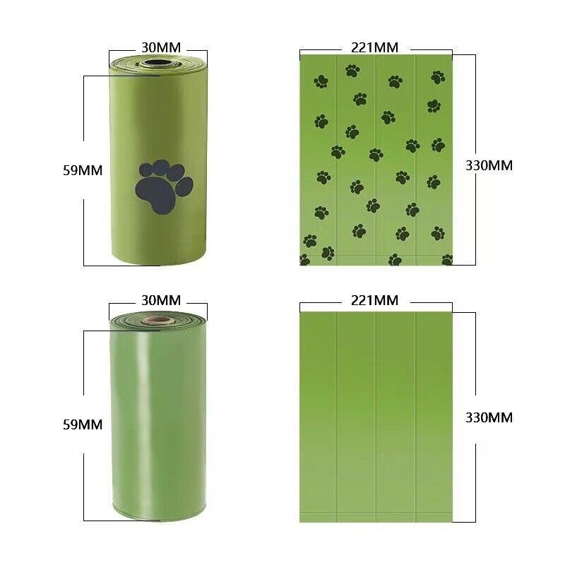 540 Biodegradable Dog Poo Bags – Heavy-Duty & Eco-Friendly Waste Bags