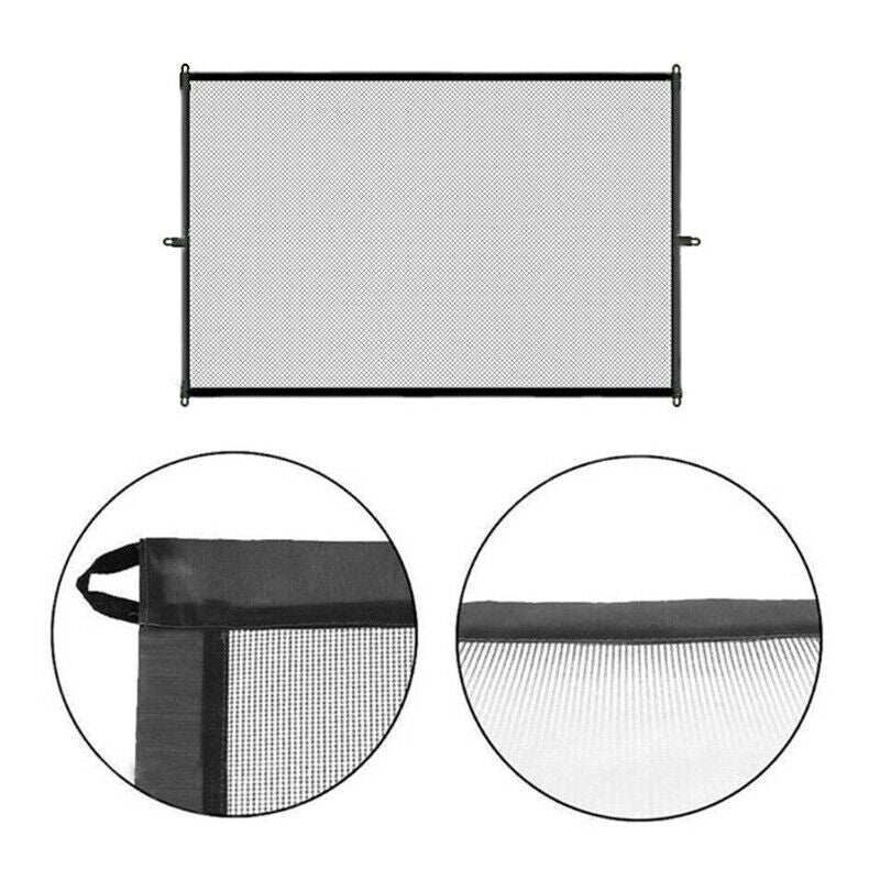 Portable Pet Safety Gate – No-Drill Mesh Fence for Dogs & Cats