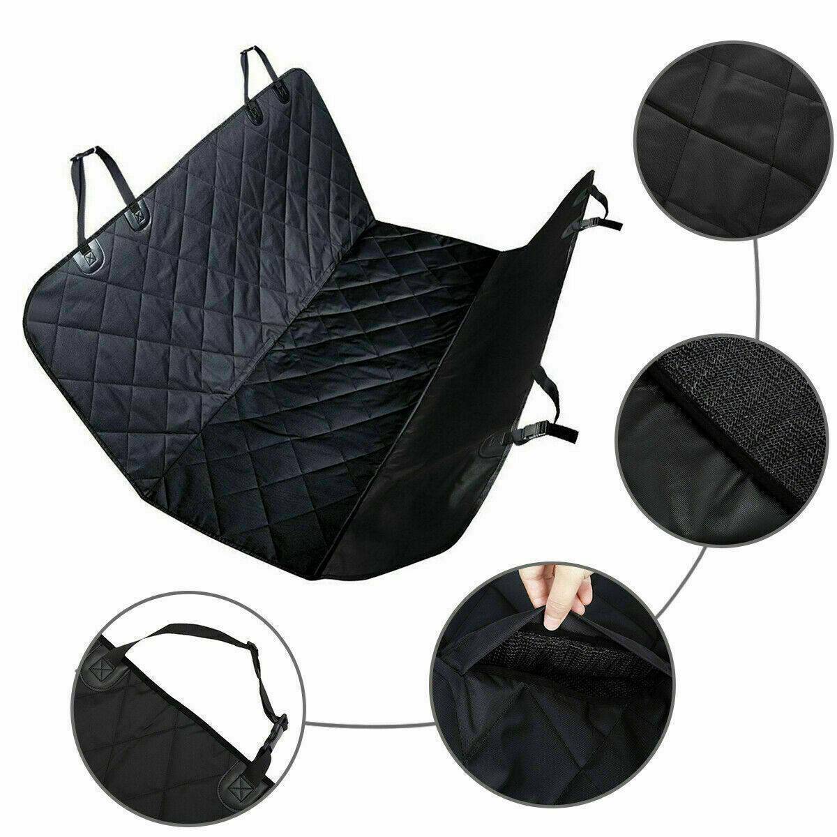 Dog Car Seat Cover – Waterproof Hammock Style Back Seat Protector