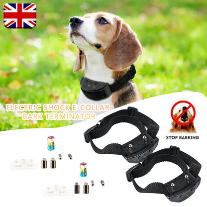 Electric Dog Training Collar – Shock, Vibration & Sound Bark Control