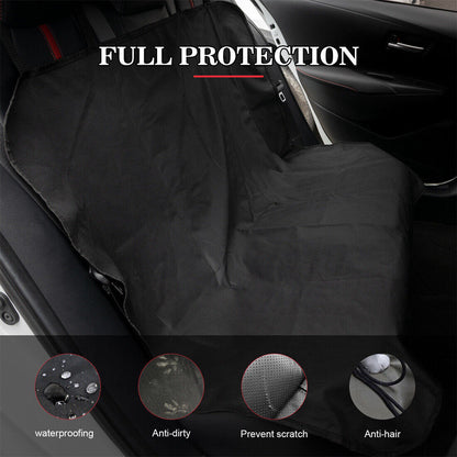 Waterproof Dog Car Seat Cover – Non-Slip Hammock Style Back Seat Protector