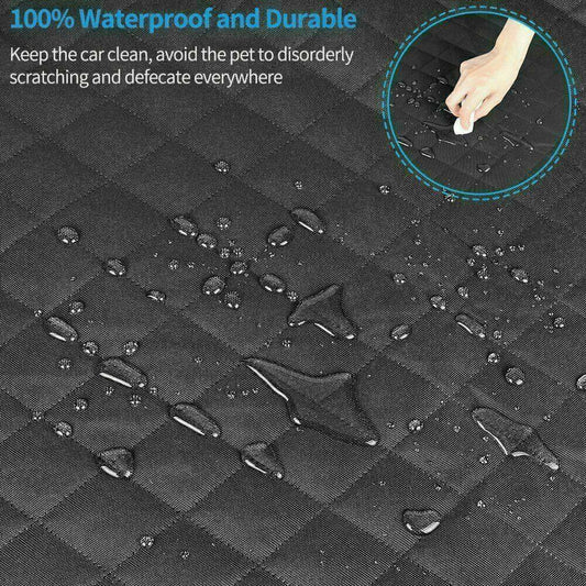 Dog Car Seat Cover – Waterproof Hammock Style Back Seat Protector