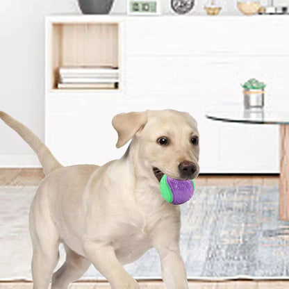 Scooby-Doo Dog Ball Set – 8 Durable Squeaky Balls for Play & Teeth Cleaning