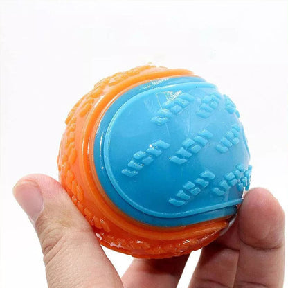 Scooby-Doo Dog Ball Set – 8 Durable Squeaky Balls for Play & Teeth Cleaning
