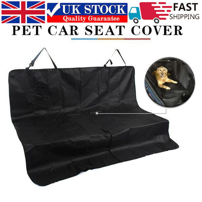 Waterproof Dog Car Seat Cover – Non-Slip Hammock Style Back Seat Protector