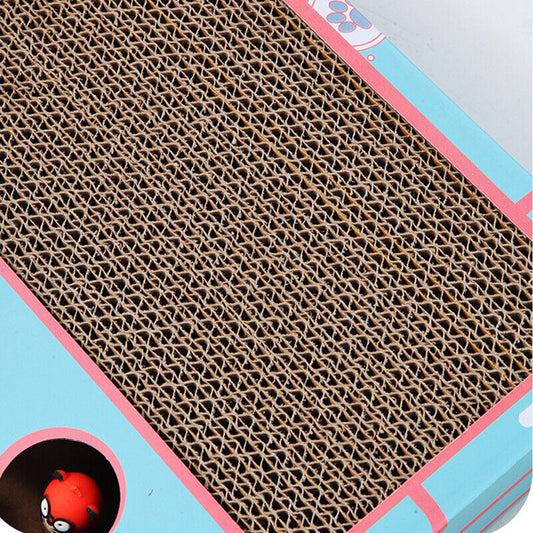 Whack-a-Mole Cat Toy with Scratching Board – Fun Play & Claw Care