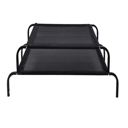 Elevated Pet Bed – Breathable Mesh Cot for Dogs & Cats, Indoor/Outdoor
